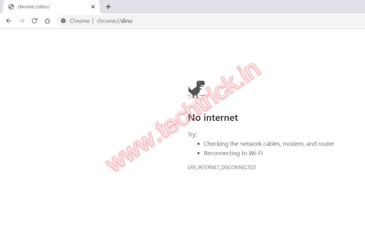 Hack Google Chrome No Internet Dino Game!